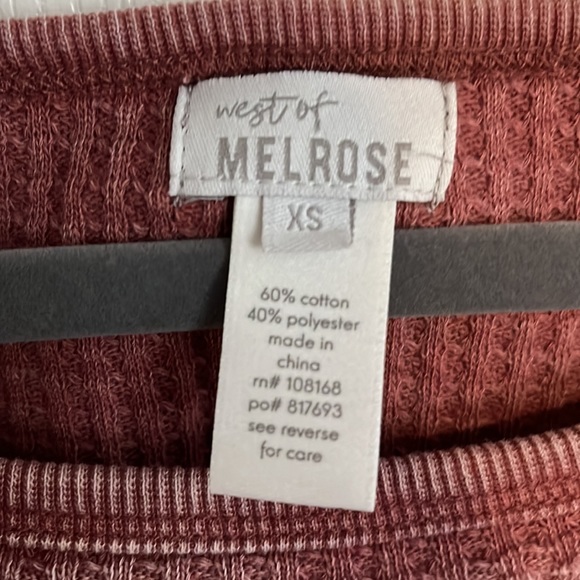 West of Melrose Sweater - Picture 2 of 3